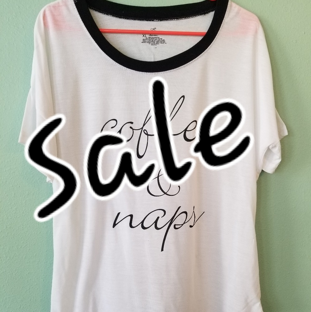 Bobbie Brooks sleepwear with a message on the fron